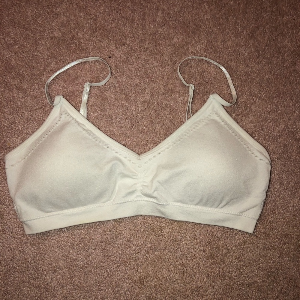 White aeropostale bralette